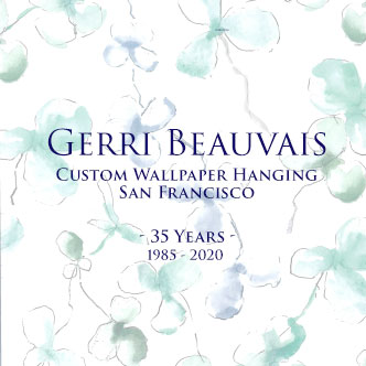 Gerri Beauvais Custom Wallpaper Hanging